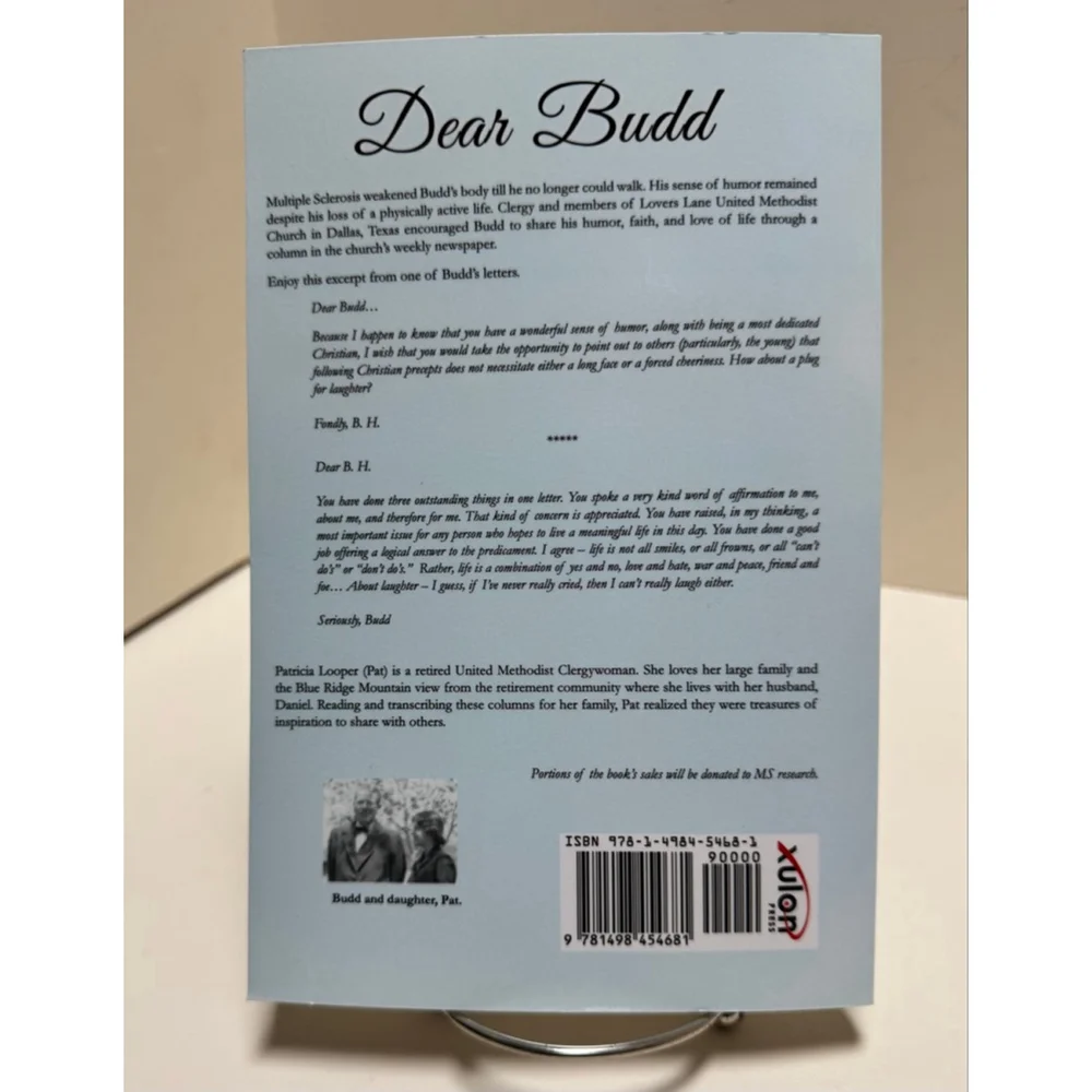 Dear Budd, Wit & Wisdom From a Man with MS (2015, PB)